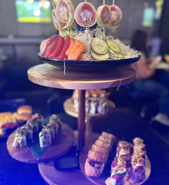 Chef's Sushi Tower.