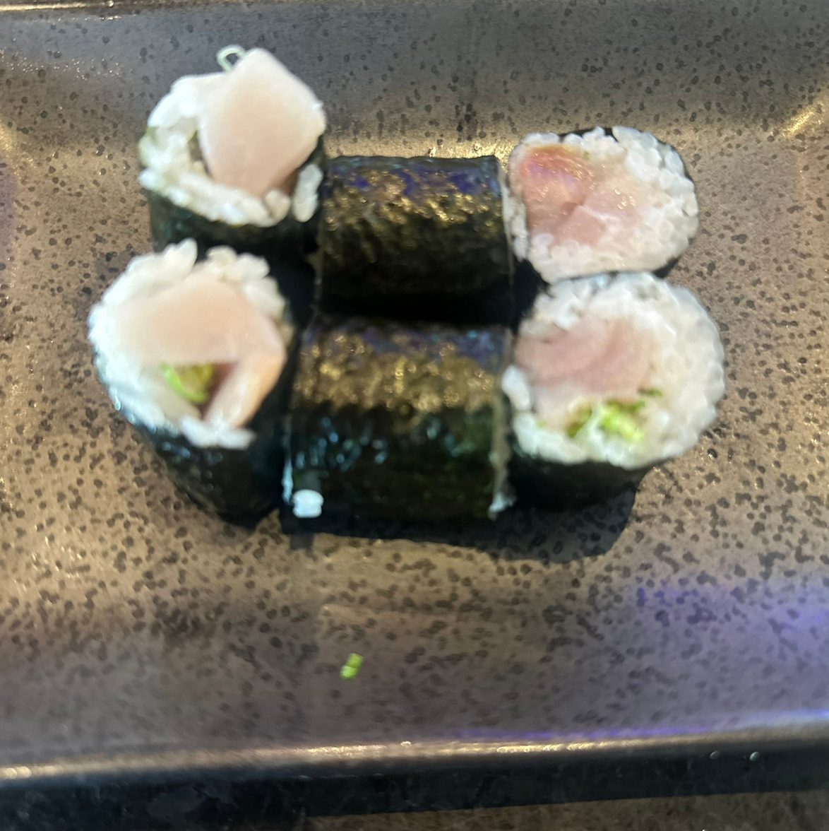 Yellowtail Roll.