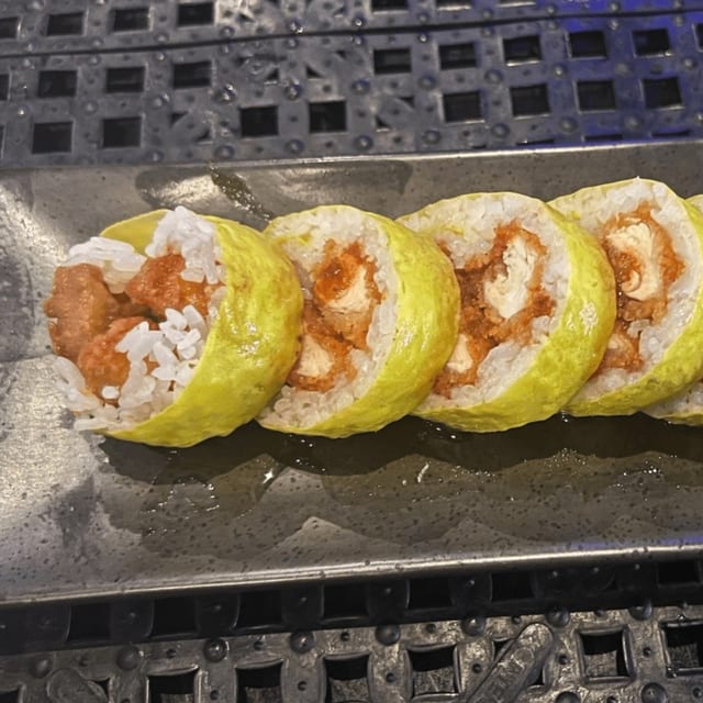 Chicken & Waffle Roll.
